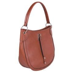 PRIMARK Elegantna rjava ženska torba preko ramena, nakupovalna torba z debelim trakom, shopper, prostorna