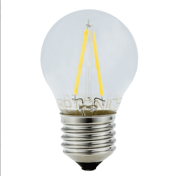 Optonica LED sijalka E27 G45 2W 250lm 6000k FILAMENT STEKLO