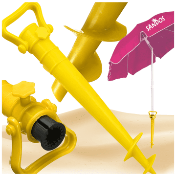 shumee Držalo sidra, privito v vrtni senčnik, močan sveder