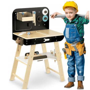 shumee Lesena delavnica za otroke, komplet orodij, dodatkov, darilo za otroka