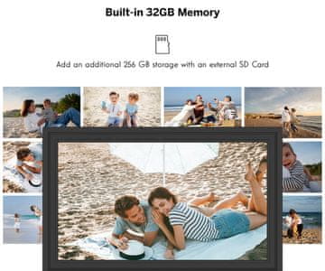 Veliko prostora in multimedijska podpora