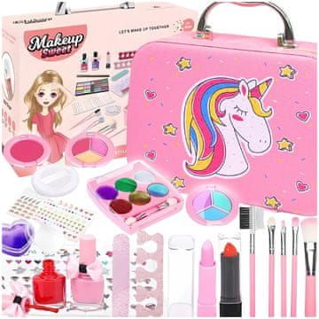 shumee Škatla s kozmetiko, ličili, nohti, dekleta, samorog kot darilo