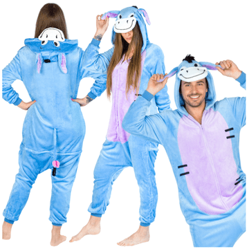 shumee Kigurumi onesie pižama eeyore velikosti oslička topla plišasta trenirka unisex S