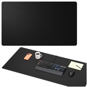 shumee Zaščitna podloga 0,5 mm 60x120 cm črna