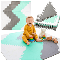 shumee Zložljiva penasta podloga za tla, zaščitna podloga za otroke, darilo