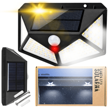 LED Solution LED solarna halogenska zunanja vrtna svetilka s senzorjem gibanja 3 načini delovanja IP65