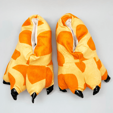 shumee Plišasti copati s tačkami - žirafe Plišasti copati s tačkami - žirafe