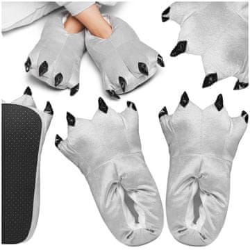 shumee Plišasti copati za ženske in moške, copati, hišni copati, copati s tačkami, velikost 40-46, KOMBINEZI S