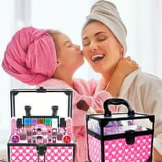 shumee Kozmetični etui, set za ličenje nohtov za otroke in deklice, velik