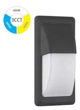 LED stenska svetilka 12,5W 3CCT 1200lm PW2311-4 antracit siva PW2311-4