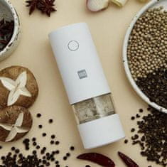 Symfony Električni mlinček za začimbe HuoHou, bel