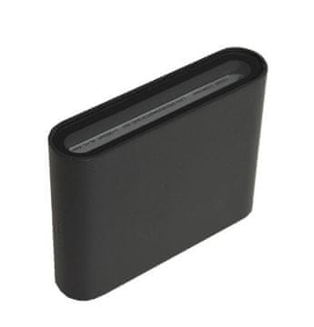 LED stenska svetilka 2x3W 4000K 60° IP54 antracit siva FLOW