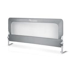 shumee Varnostna pregrada za posteljo, varnostna vrata, ključavnica, 180 cm, Nukido NK-228, siva