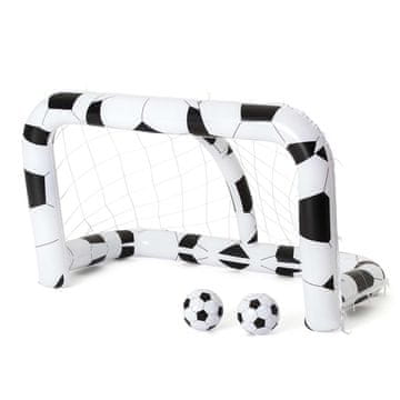 shumee Napihljiv nogometni gol + žoge Bestway 52058