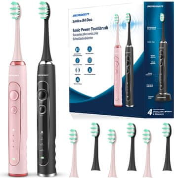 shumee Komplet 2 soničnih zobnih ščetk Sonica B4 Duo