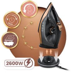 Baldr Brezžični parni likalnik 2600 W BD-333 keramična prevleka