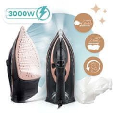 Berdsen 3000W parni likalnik BD-332, keramična prevleka, navpično delovanje