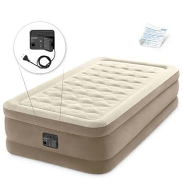 shumee Žametna vzmetnica s tlačilko 191x99x46 cm INTEX 64426