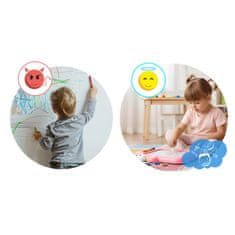 Ricokids Znikopis tablica magnetyczna układanka stolik dla dzieci tangram RK-823