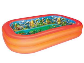 shumee Napihljiv bazen Adventure 3D 262 x 175 x 51 cm Bestway 54114 Novo!