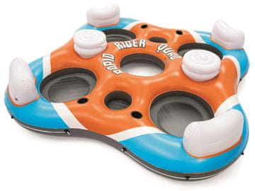 shumee Napihljiv plavalni otok Rapid Raider 257 x 257 cm Bestway 43115