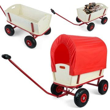 shumee Vrtni voziček s ponjavo 100L Humberg 4873