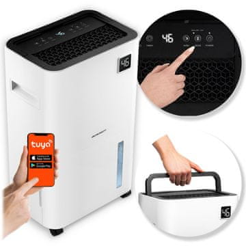 shumee Kompresorski sušilnik zraka Berdsen BD-534 - absorber vlage, bel