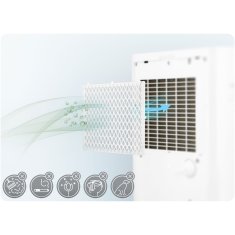 shumee Kompresorski sušilnik zraka Berdsen BD-534 - absorber vlage, bel