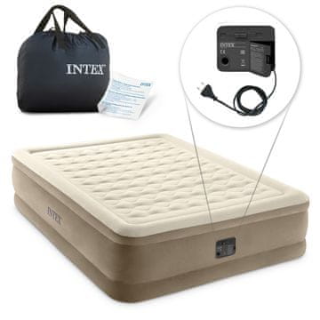 shumee Žametna vzmetnica s tlačilko 203 x 152 x 46 cm INTEX 64428