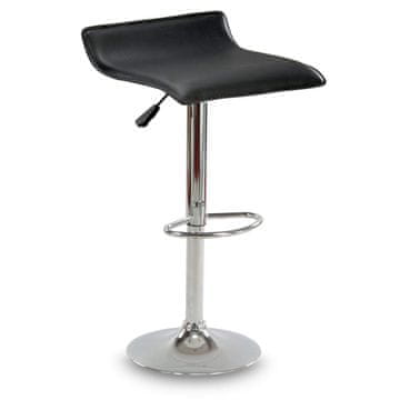 shumee Barski stol Falva črne barve