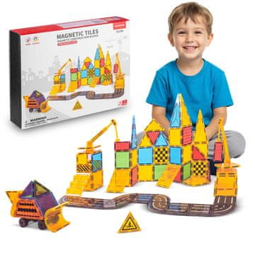 Ricokids Ricokids RK-780 izobraževalni magnetni gradniki 90 kosov