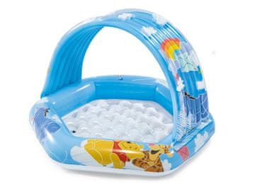 shumee Napihljiv otroški bazen s streho Winnie the Pooh 109 x 102 cm INTEX 58415