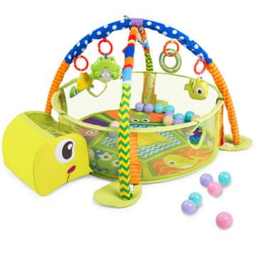 shumee Ricokids Interaktivna izobraževalna podloga z živalmi 90 x 56 cm