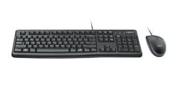 shumee LOGITECH MK120 NAMIZNI KOMPLET (ZDA) USB - ČRN