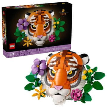 slomart LEGO Art 31217 Mozaik Tiger 744 kosov