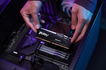 KIN Kingston Technology FURY Beast DDR5 16GB (2x8GB) 5600MT/s CL36 DIMM RGB