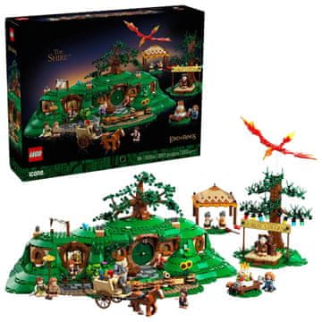slomart LEGO ICONS 10354 Gospodar prstanov: Hobit, komplet za odrasle