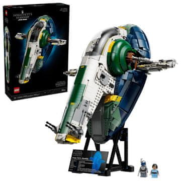 LEGO 75409 Vojna zvezd - Jango Fett in njegov patruljnik z ognjeno pršilo