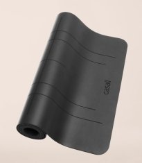 shumee Črna podloga za jogo GRIP & CUSHION III 5 mm