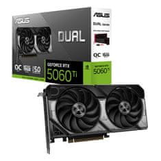 shumee grafična kartica ASUS DUAL RTX 5060 TI 16GB OC