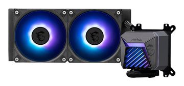 MSI MSI MAG Coreliquid A15 240 Matična plošča, Procesor Vse-v-enem tekočinski hladilnik 12 cm Črna 1 kos