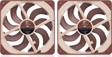 shumee Ventilator NOCTUA 140 mm NF-A14x25 G2 PWM Sx2 PP