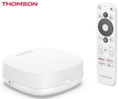 Thomson Plus 270 multimedijski predvajalnik, 4K UHD, Google TV, bel (Pure White)