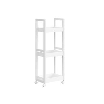 Songmics Kopalniška polica 20x30x80 cm bela