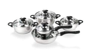 Banquet Komplet posod 10 kosov. iz nerjavečega jekla GLORY