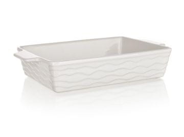 Banquet Pladenj za peko pravokoten 33x21cm CULINARIA keramični BELI