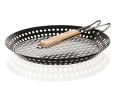 BBQ Ponev za žar 31x3,5cm jeklo/površina brez prijemanja