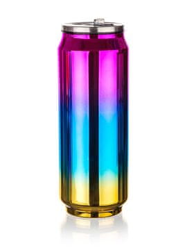 Banquet Termoska 0,43l pločevinka BE COOL iz nerjavečega jekla DUHOVA ROSE