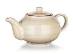 Banquet Čajnik 0,9l PALAS keramični CREAM