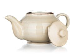 Banquet Čajnik 0,9l PALAS keramični CREAM